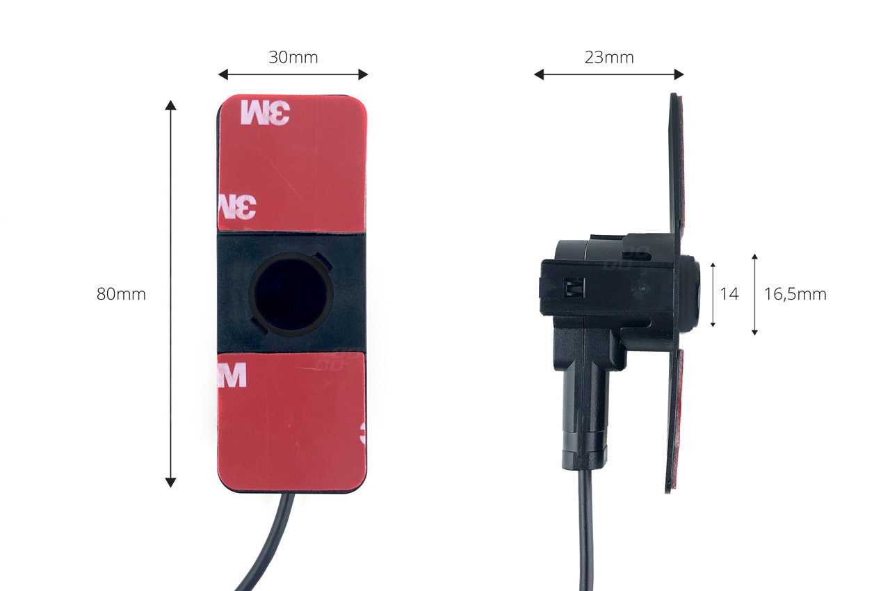 AMIO – Σύστημα Παρκαρίσματος 12V Με 8 Αισθητήρες Inside Mount 16,5MM Και Έγχρωμη Οθόνη LED-graph, Εξασφαλίστε Κορυφαία Περιμετρική Ορατότητα Και Απόλυτη Προστασία Από Κρυφά Εμπόδια – 1 Τεμ. (02258/AM) - Thumbnail 3