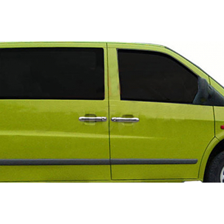 Χερουλια Πορτας Για Mercedes Sprinter W901 2000-2006  Χρωμιο Μεταλλικα 4τεμ. - Thumbnail 3