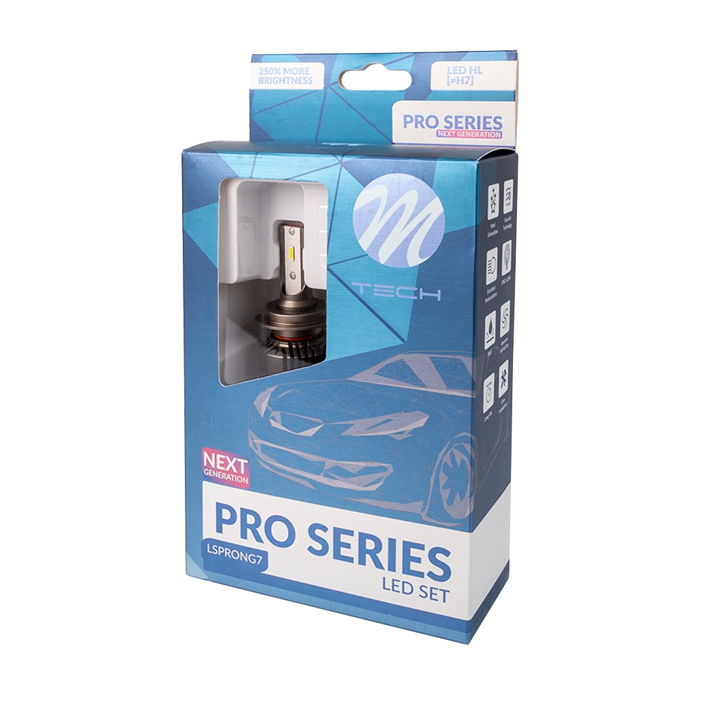 Λαμπες LED Κιτ H7 12V 2X20W 6.500K 5200LM Osram Pro Set Can-bus (με Ανεμιστηρακι) New Gen  M-TECH -2τεμ. - Thumbnail 3