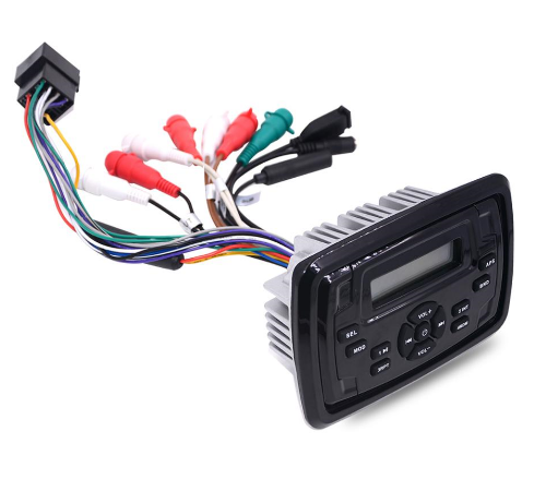 HASDA MP3 Player 155X105MM - 12V - 4X45W Με Ραδιοφωνο/usb/bluetooth (αδιαβροχο/μαυρο) - Thumbnail 3