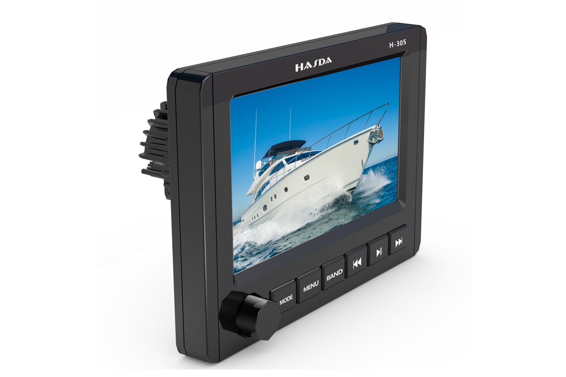 HASDA MP5 Player H-305 4X50W Με Ραδιοφωνο/usb/bluetooth (αδιαβροχο / Μαυρο) - Thumbnail 2