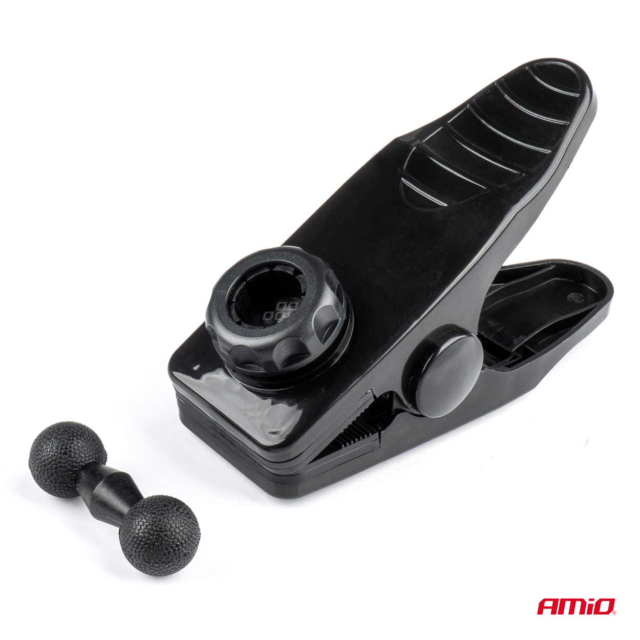 AMIO - Ανεμιστηρας Διπλος 12V 2Χ4''(10,8CM) Με Φις Αναπτηρα/2 Ταχυτητων/ Με Μανταλακι Pro Series - 1 Tem. (03012/AM) - Thumbnail 3