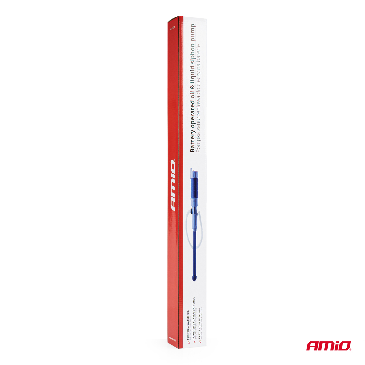 AMIO - Αντλια Χειρος Αναρροφησης Λαδιου & Υγρων 20L/5MIN - 1 Tem. (03120/AM) - Thumbnail 4
