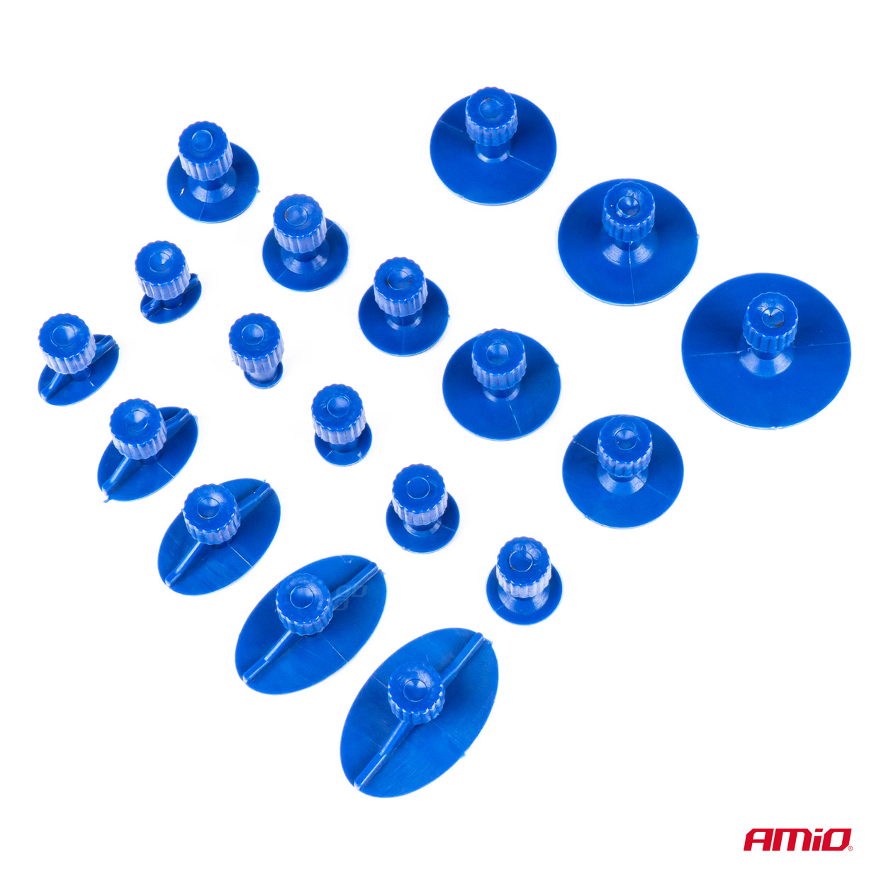 AMIO - Kit Επισκευης Λαμαρινας (αμαξωμα Οχηματος) Απο Λακουβες Diy Dent Repair Kit Με 18 Ανταπτορες - 19 Tem. (03137/AM) - Thumbnail 2
