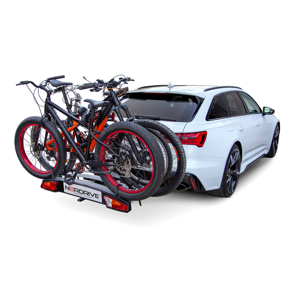 Βαση Ποδηλατου Κοτσαδορου Wave 3 Για 3 Ποδηλατα/1 Fat Bike Με Ανακλιση & Μοχλο - Thumbnail 3