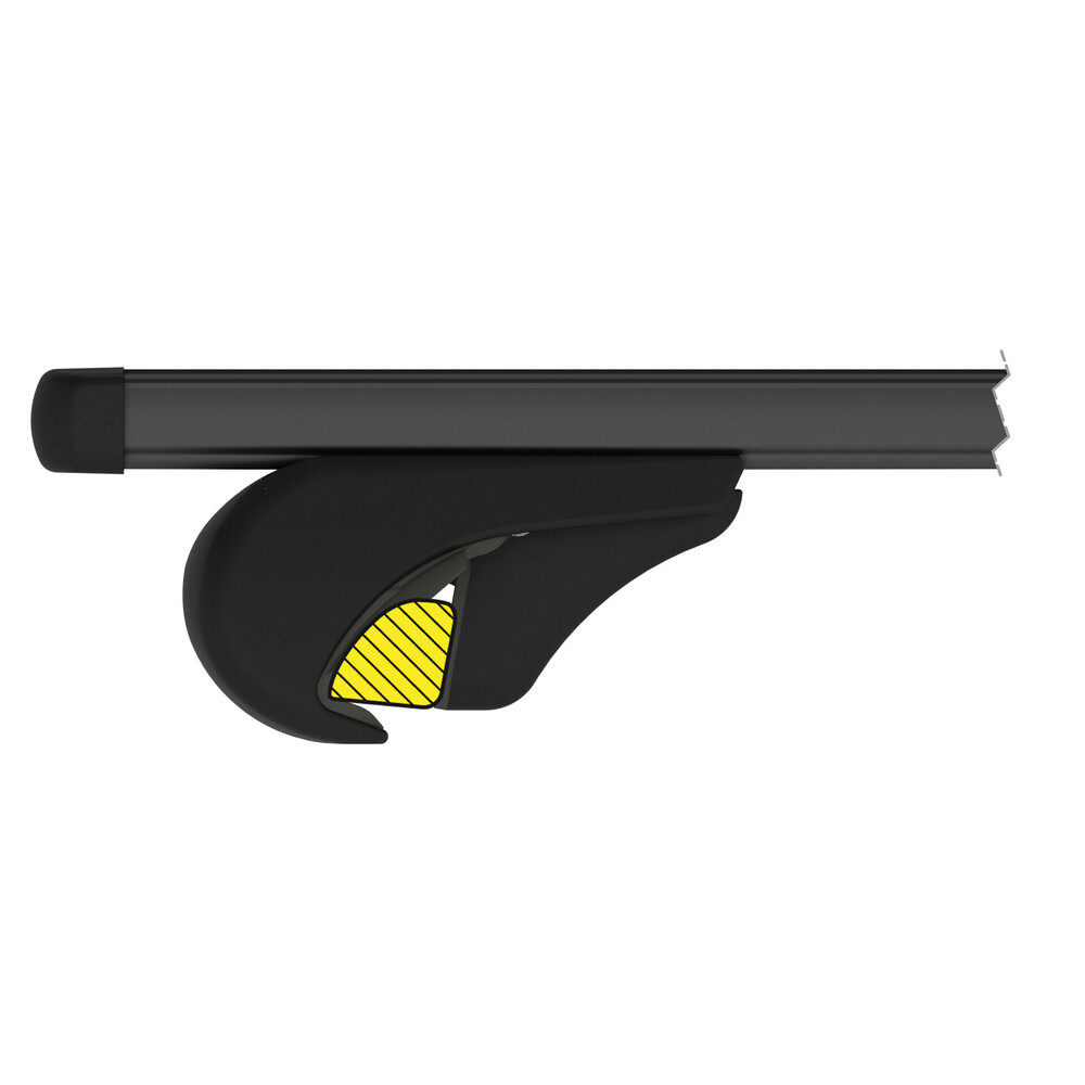 Μπαρες Οροφης Helio Black (l) 127 Cm Αλουμινιου Μαυρη Με Κλειδαριες (standard Railing) NORDRIVE - 2 Tem. - Thumbnail 6