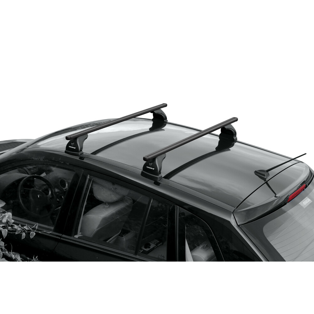 Μπαρες Οροφης Αλουμινιου Μαυρη (m) 120CM Helio Black Χωρις Κλειδι MAX90KG​ NORDRIVE - 2 Tem. - Thumbnail 4