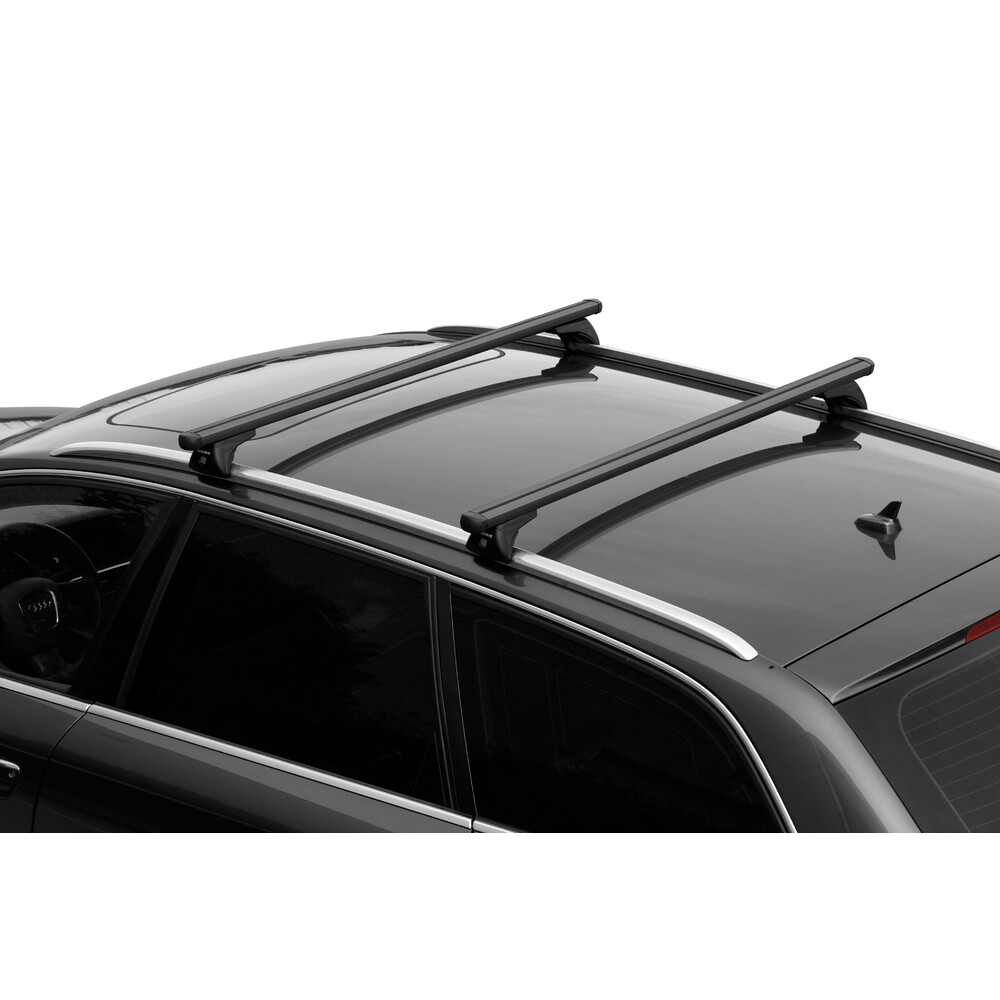 Μπαρες Οροφης Helio Black (m) 120CM Αλουμινιου Μαυρη Με Κλειδαριες (flush Railing)  NORDRIVE - 2 Tem. - Thumbnail 4