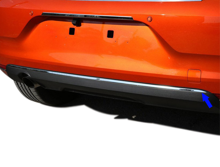 Trim  Πορτ Μπαγκαζ Χρωμιο Μεταλλικο S-DIZAYN Για Renault Clio Hb 2019+ - 1 Tem. - Thumbnail 2