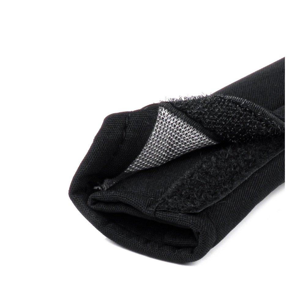 AMIO - Μαξιλαρακια Ζωνης Σε Μαυρο Χρωμα 22X6CM Με Velcro - 2 Tem. (03237/AM) - Thumbnail 2