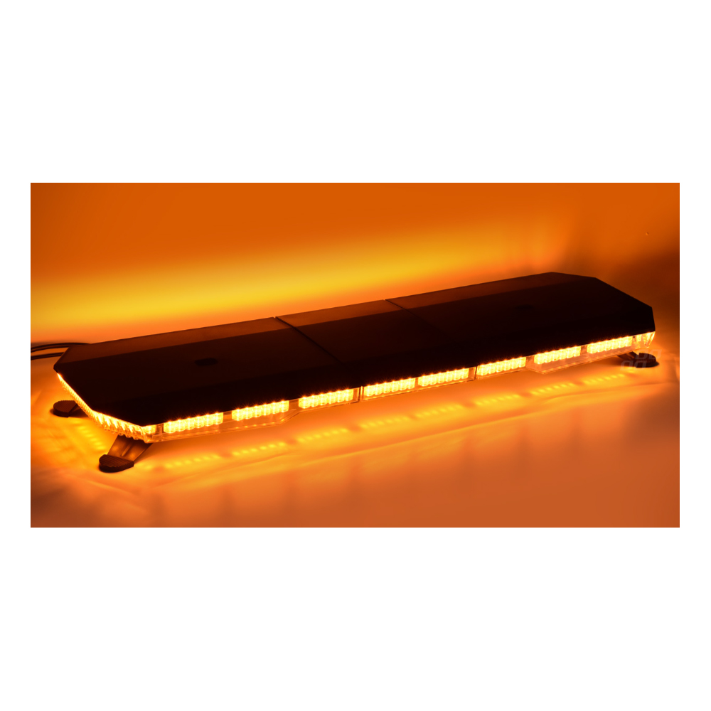 AMIO - Στρομπο Μπαρα 12/24V 180XSMD LED 54'' 51 Χρησεων Με Φις Αναπτηρα Βιδωτη 1372X280X82MM​ - 1 Tem. (03345/AM) - Thumbnail 6