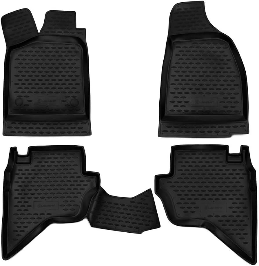ΠΑΤΑΚΙΑ ΣΕ ΣΚΑΦΗ TPE ΛΑΣΤΙΧΟ ΓΙΑ FORD RANGER 2007-2011  ΣΕ ΜΑΥΡΟ ΧΡΩΜΑ NOVLINE - 4 ΤΕΜ.