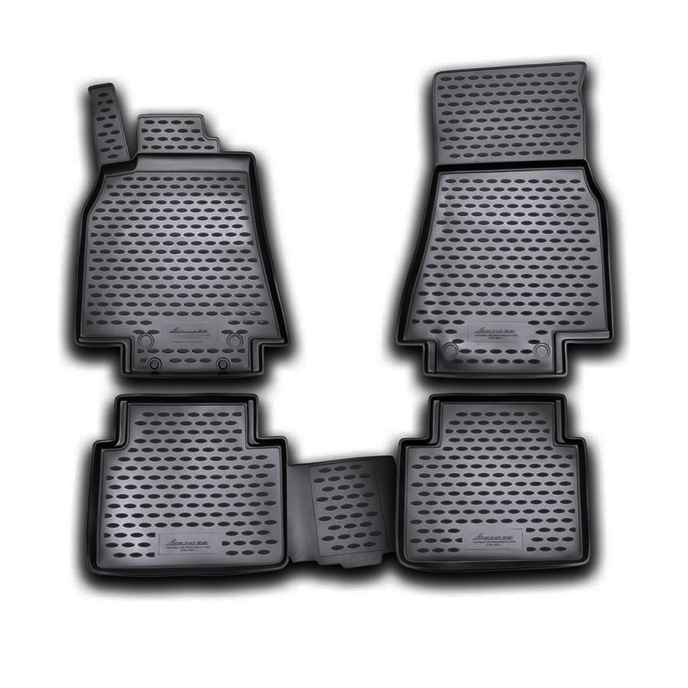ΠΑΤΑΚΙΑ ΣΕ ΣΚΑΦΗ TPE ΛΑΣΤΙΧΟ ΓΙΑ MERCEDES B-KLAS T245 2005+  ΣΕ ΜΑΥΡΟ ΧΡΩΜΑ NOVLINE - 4 ΤΕΜ.
