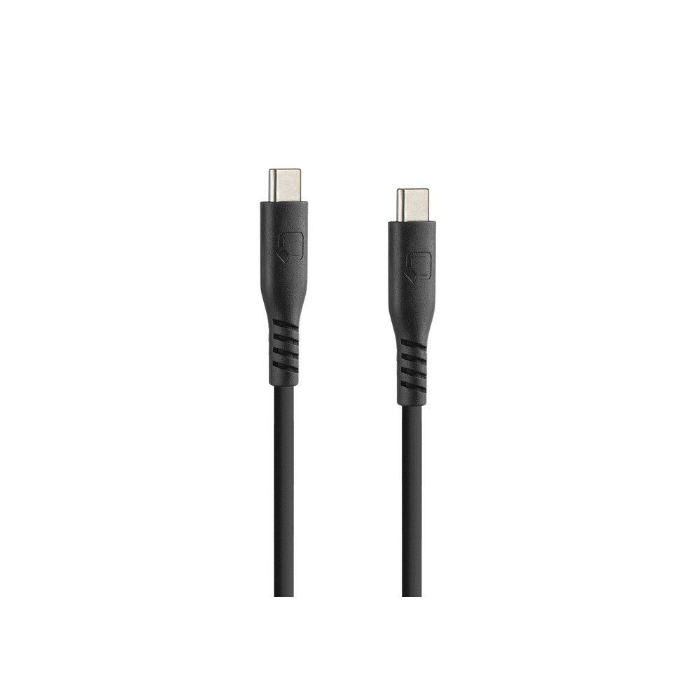 Καλώδιο USB Type C σε USB Type C 3000mA/60W της σειράς Optiline για Φόρτιση, Συγχρονισμό και Μεταφορά Δεδομένων Κινητού και Ηλεκτρονικών Συσκευών με επένδυση από σιλικόνη και μήκος 60 cm