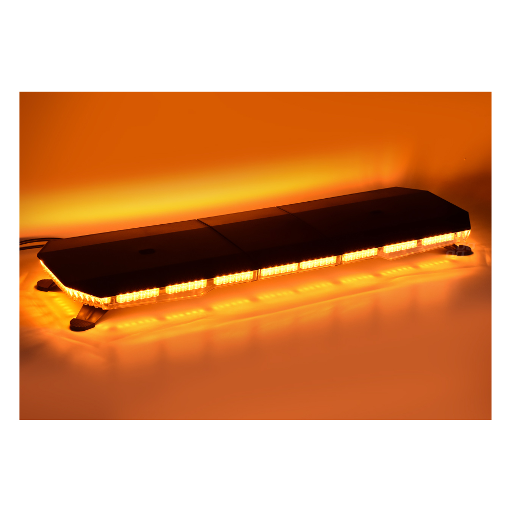 AMIO - Στρομπο Μπαρα 12/24V 51 Χρησεων 108XSMD Πορτοκαλι LED 30" Με Φις Αναπτηρα Βιδωτh 762X280X82MM - 1 Tem. (03342/AM) - Thumbnail 5
