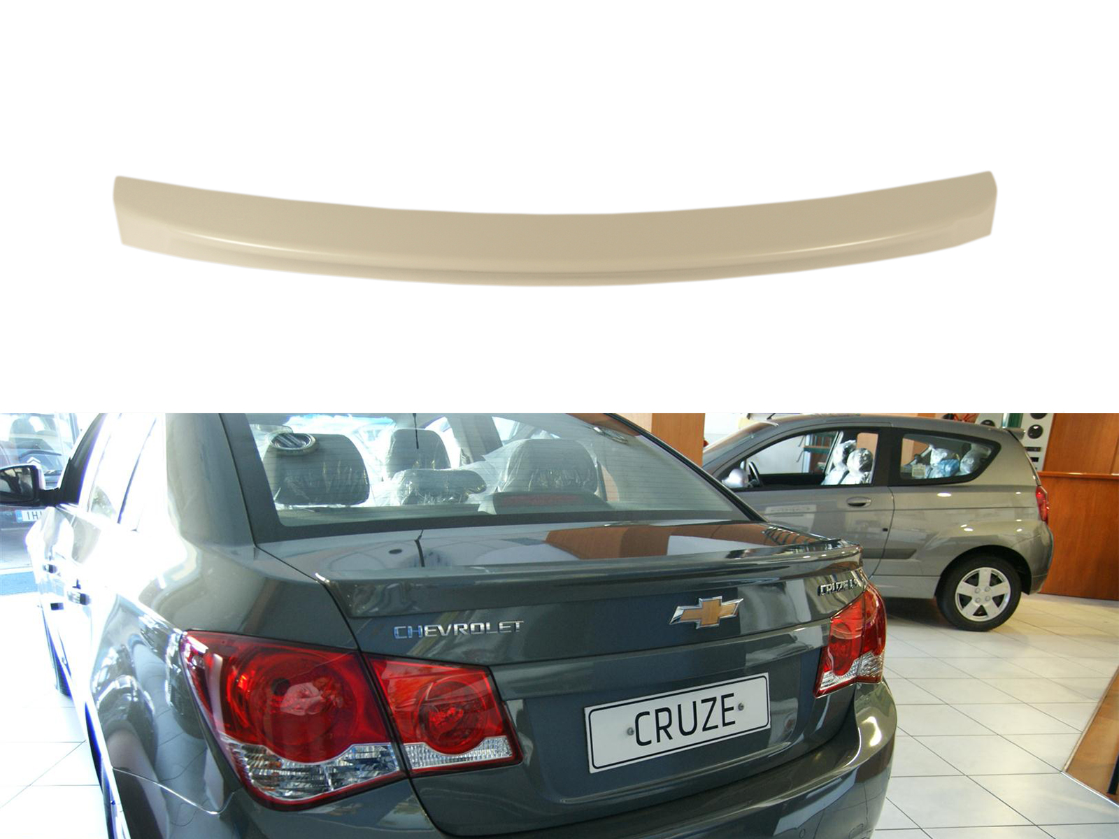 Motordrome - Αεροτομή Επικαθήμενη για Chevrolet Cruze J300 Sedan (2008-2016) - 1 Τεμ.  (A-357)