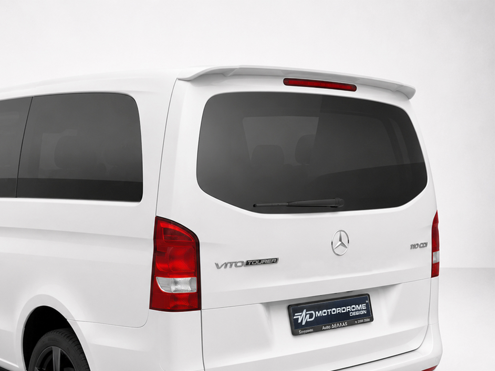 MOTORDROME - Αεροτομή Οροφής Μονή Πόρτα Για Mercedes Vito W447 (2014-) - 1 Τεμ. (A-442)