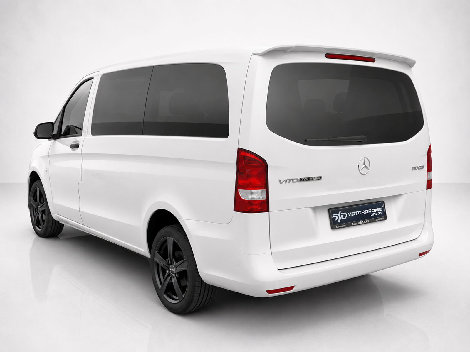 MOTORDROME - Αεροτομή Οροφής Μονή Πόρτα Για Mercedes Vito W447 (2014-) - 1 Τεμ.  (A-442) - Thumbnail 4