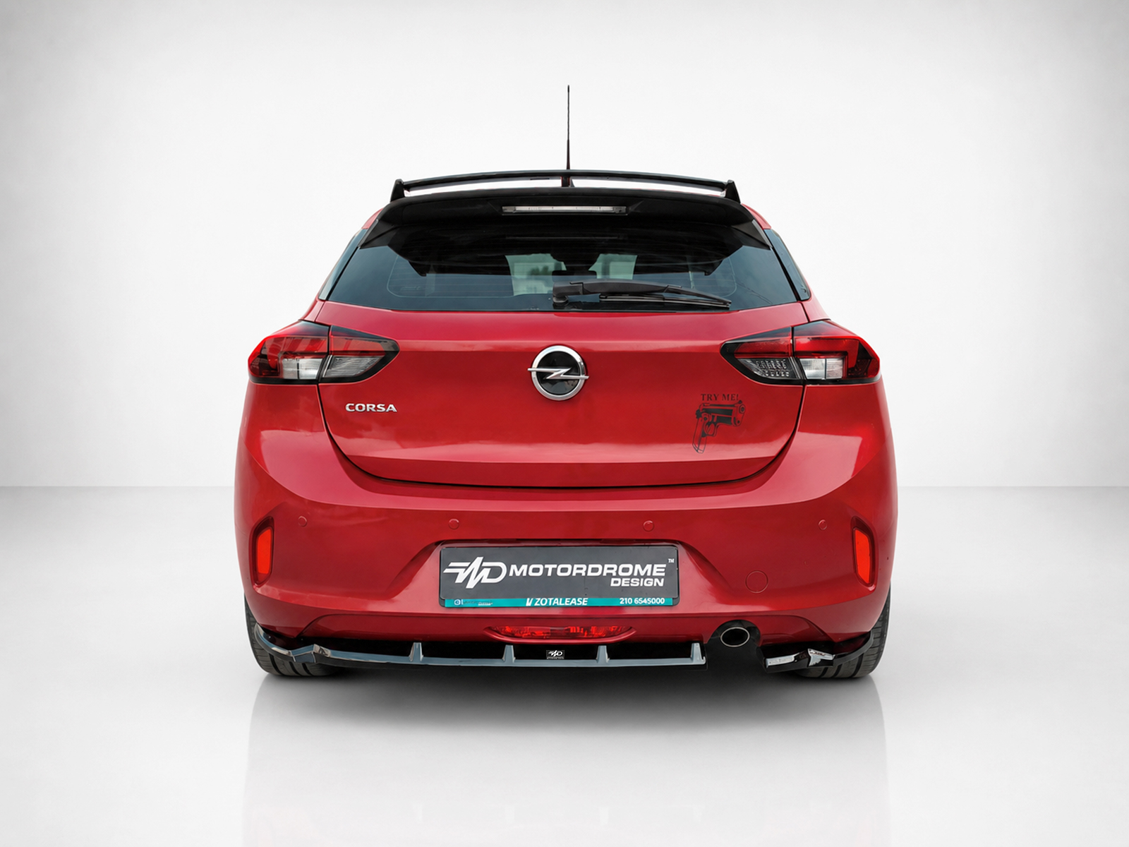 MOTORDROME - Αεροτομή Οροφής V.1 Για Opel Corsa F (2019-) - 1 Τεμ.  (A-456) - Thumbnail 3
