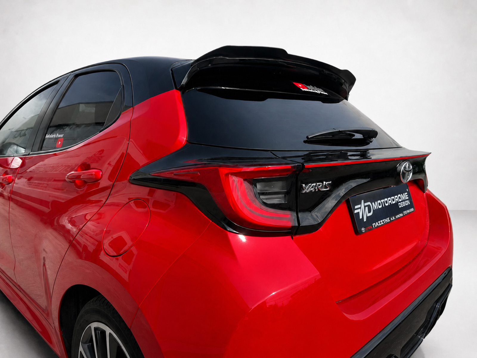 Motordrome - Επιπρόσθετη Αεροτομή για Toyota Yaris Mk4 (2020-) - 1 Τεμ.  (A-474)