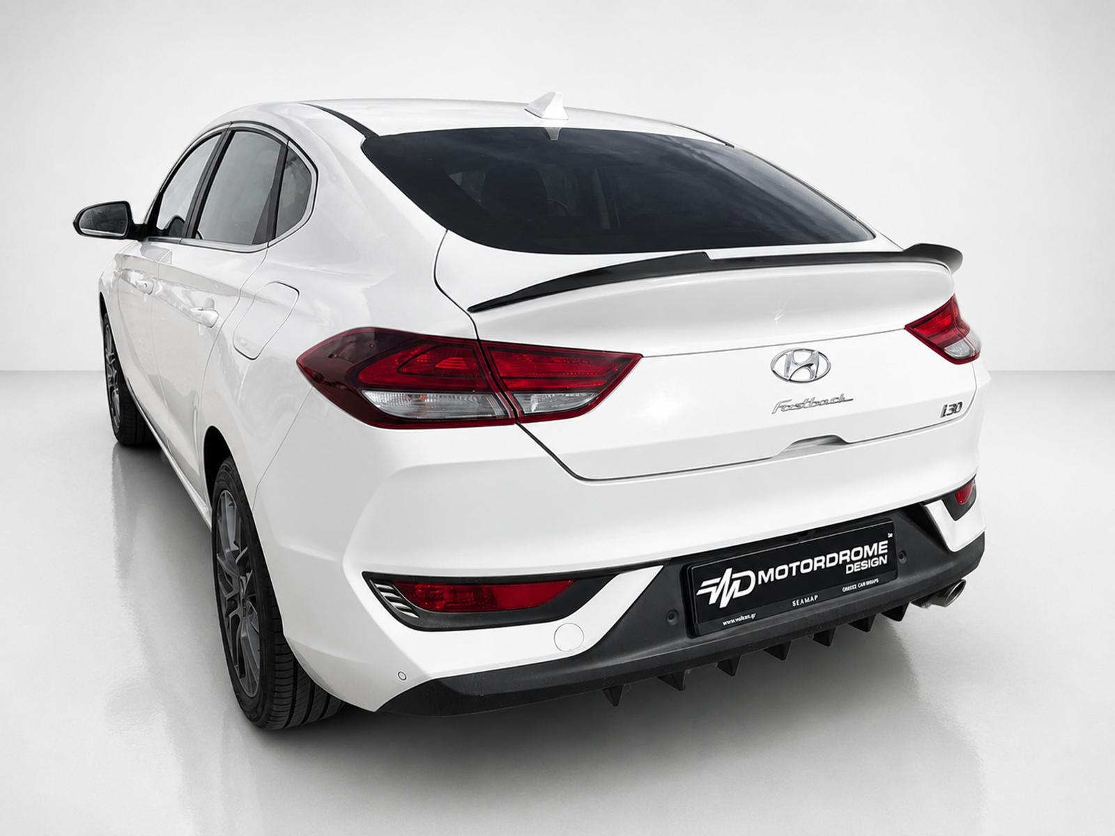 MOTORDROME - Αεροτομή Για Hyundai I30 MK3 Fastback (2016-) - 1 Τεμ.  (A-477) - Thumbnail 3