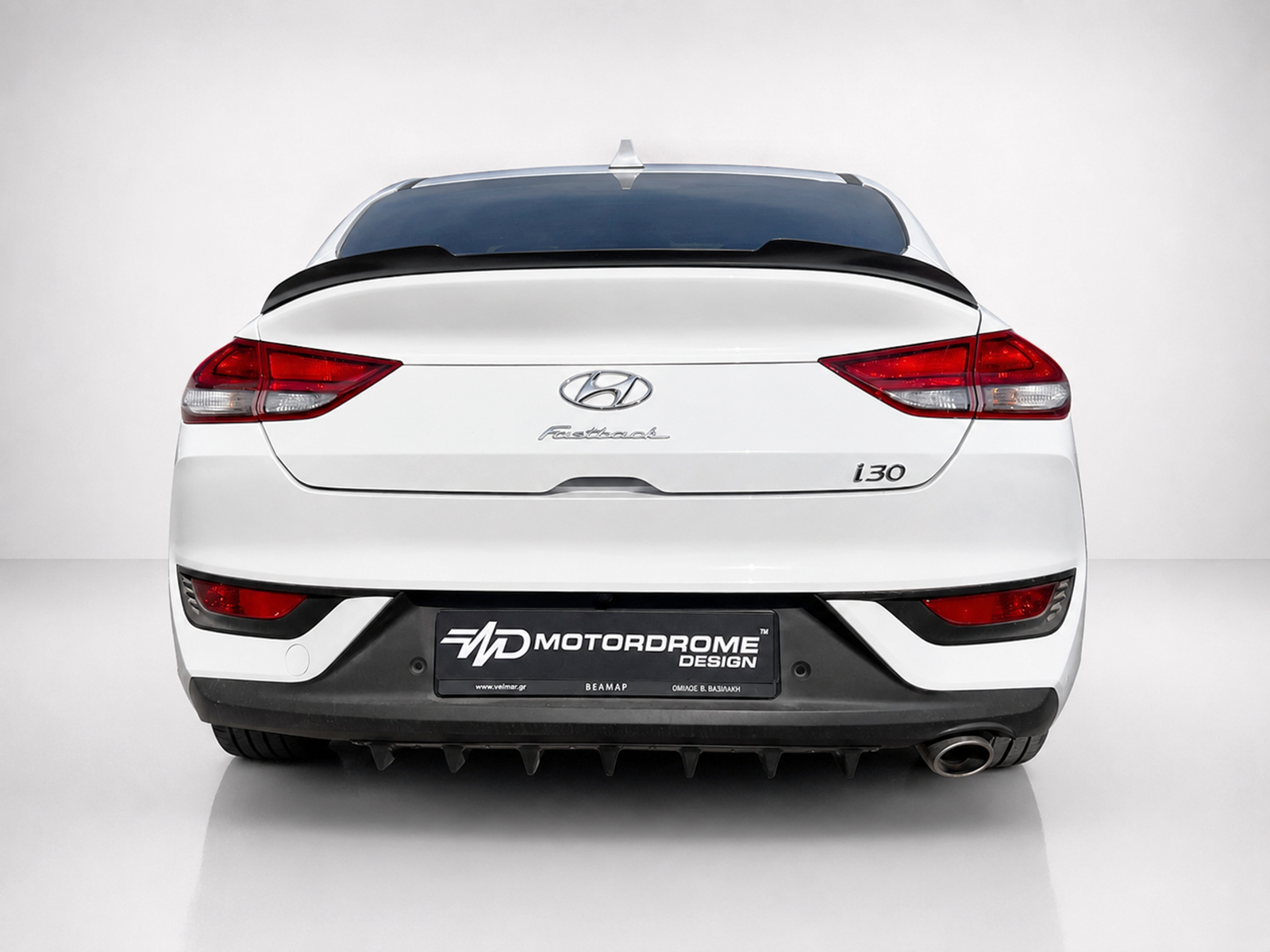 MOTORDROME - Αεροτομή Για Hyundai I30 MK3 Fastback (2016-) - 1 Τεμ.  (A-477) - Thumbnail 4