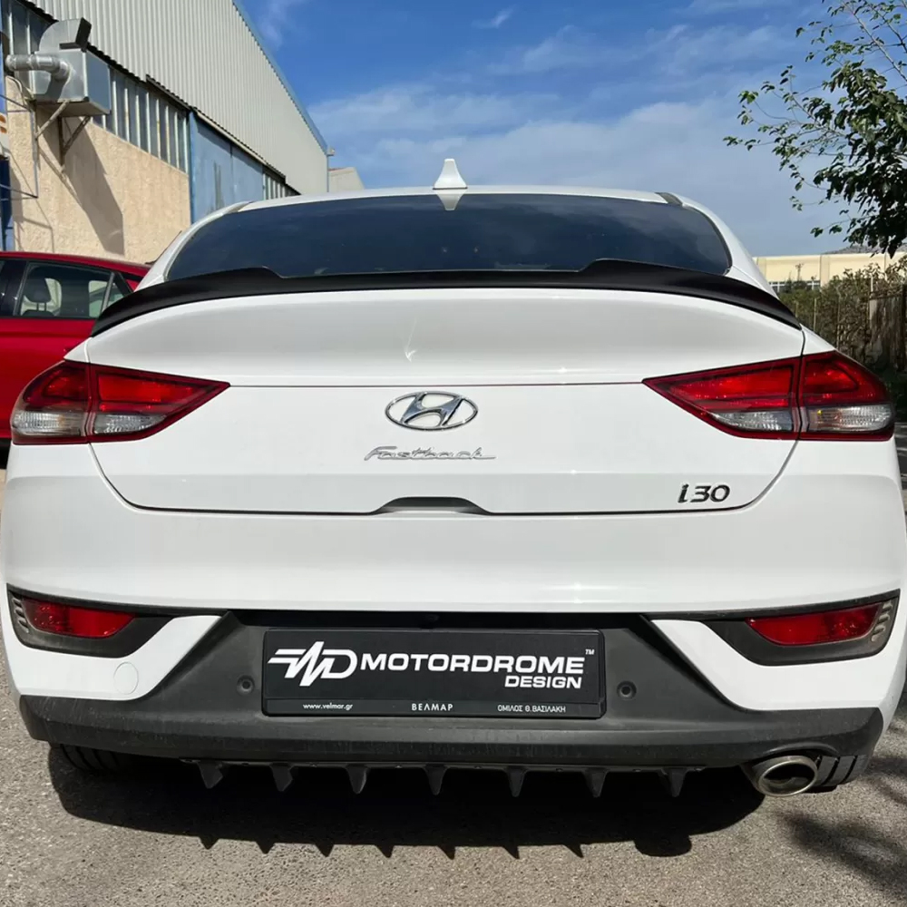 MOTORDROME - Αεροτομή Για Hyundai I30 MK3 Fastback (2016-) - 1 Τεμ.  (A-477) - Thumbnail 2