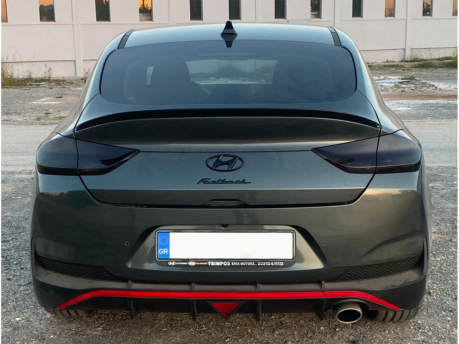 MOTORDROME - Αεροτομή Επικαθήμενη Για Hyundai I30 MK3 Fastback (2016-) - 1 Τεμ.  (A-478) - Thumbnail 5