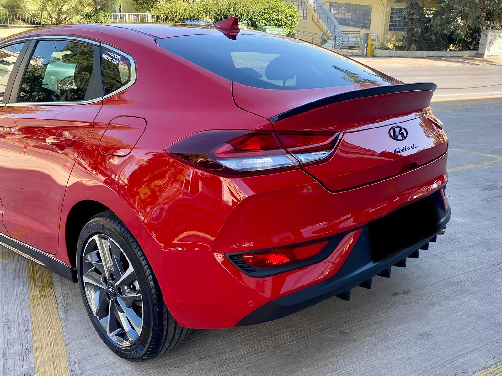 MOTORDROME - Αεροτομή Επικαθήμενη Για Hyundai I30 MK3 Fastback (2016-) - 1 Τεμ.  (A-478) - Thumbnail 6