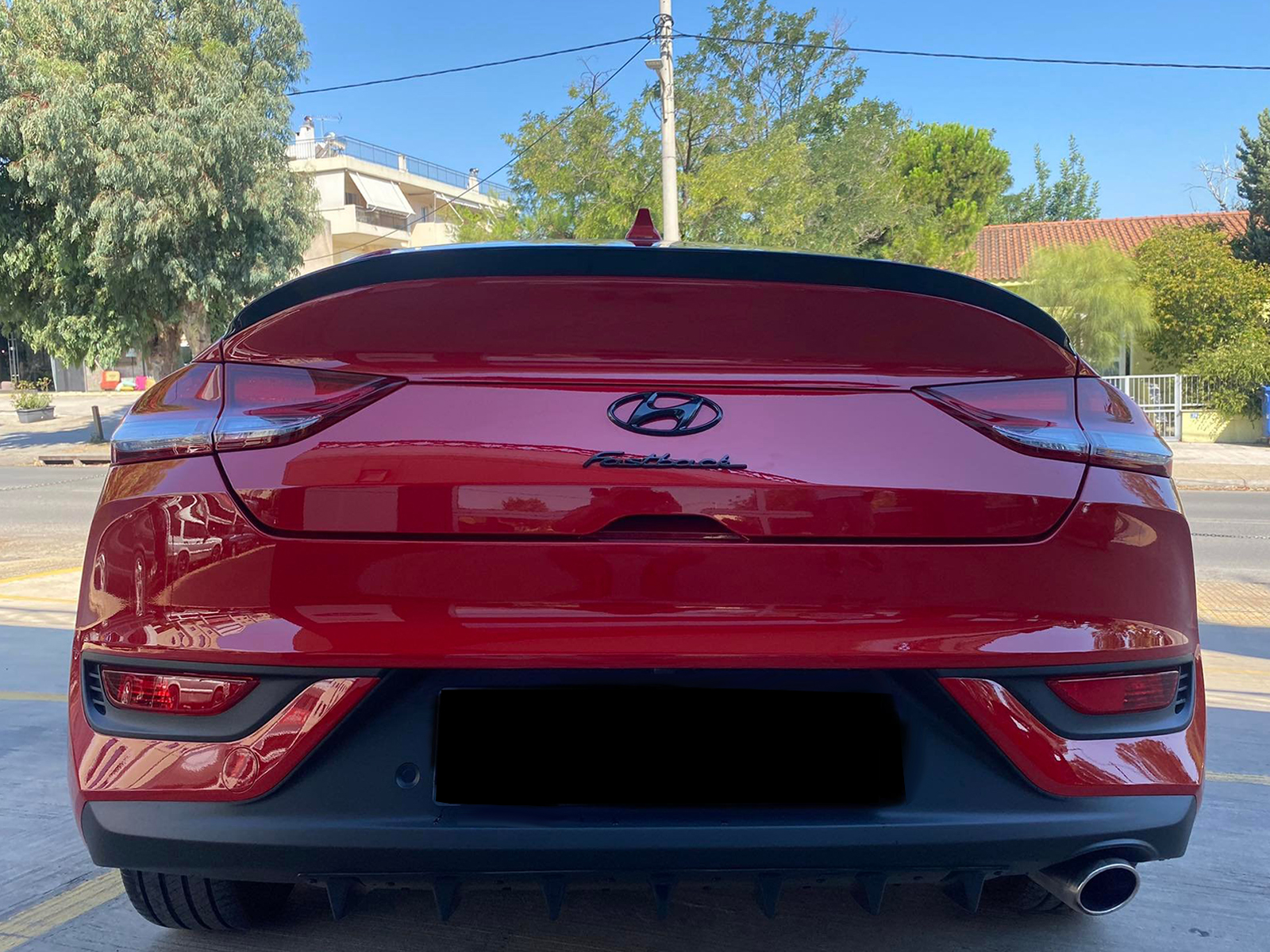 MOTORDROME - Αεροτομή Επικαθήμενη Για Hyundai I30 MK3 Fastback (2016-) - 1 Τεμ.  (A-478) - Thumbnail 7