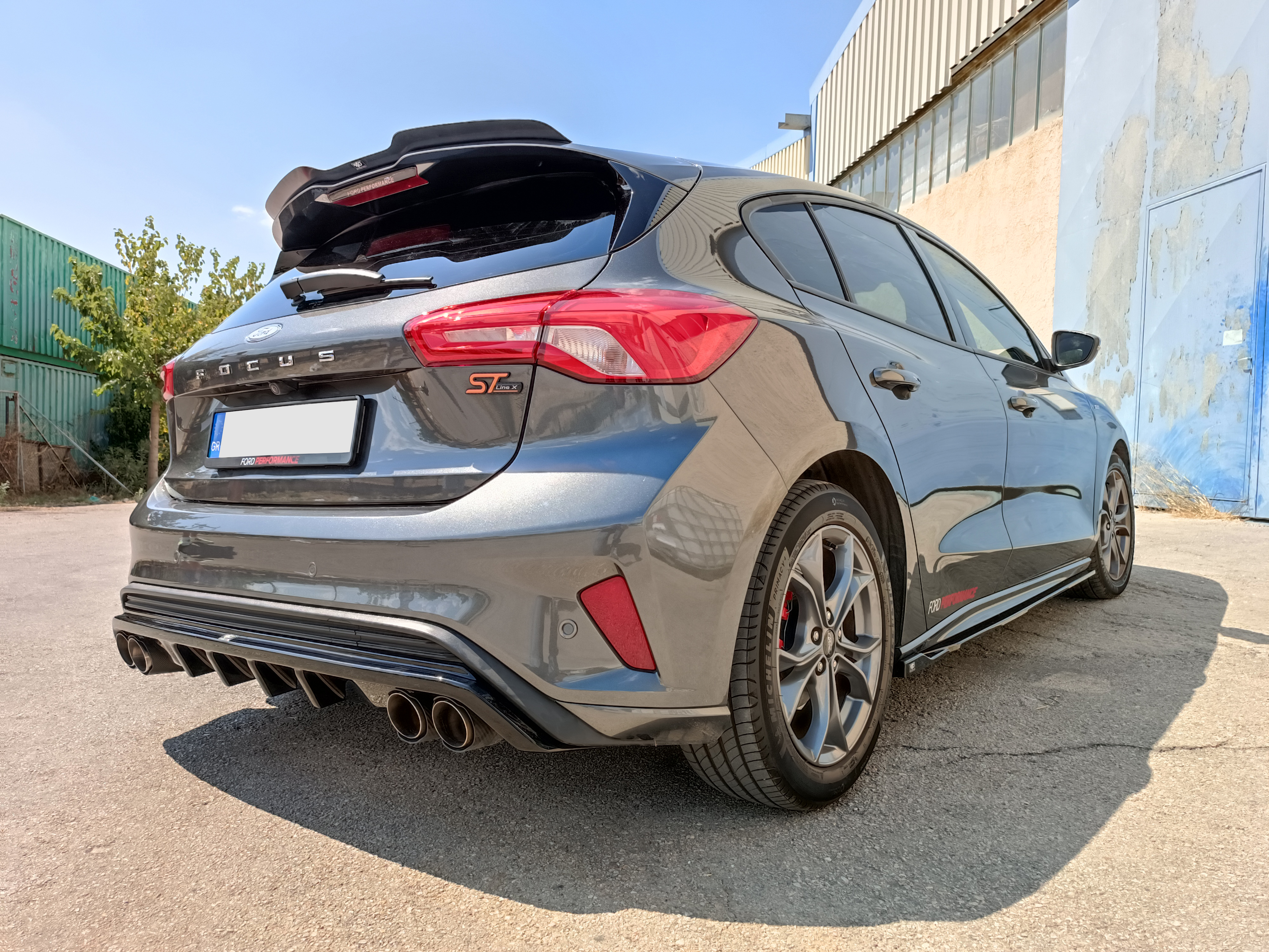 MOTORDROME - Επιπρόσθετη Αεροτομή Για Ford Focus MK4 St-line (2018-) - 1 Τεμ.  (A-479) - Thumbnail 5