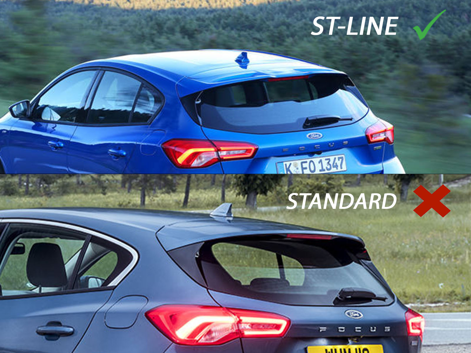 MOTORDROME - Επιπρόσθετη Αεροτομή Για Ford Focus MK4 St-line (2018-) - 1 Τεμ.  (A-479) - Thumbnail 9