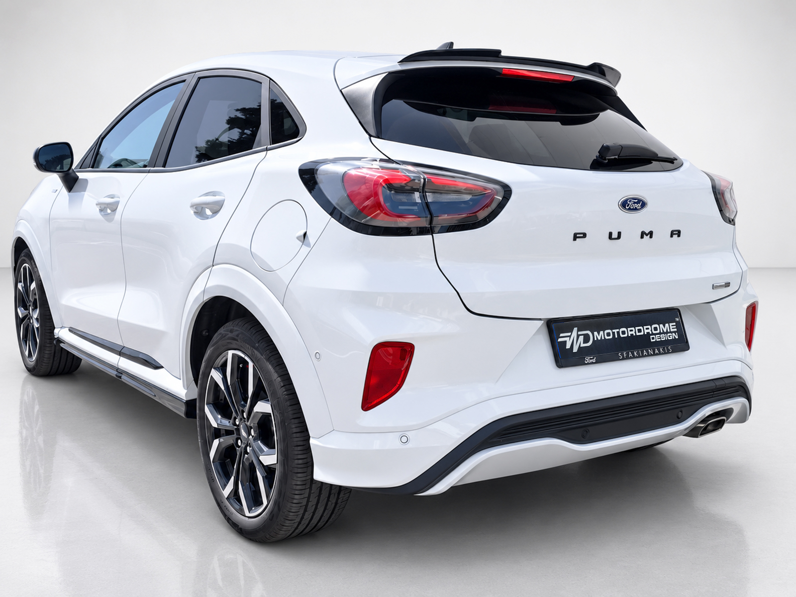 MOTORDROME - Επιπρόσθετη Αεροτομή Για Ford Puma (2019-) - 1 Τεμ.  (A-481) - Thumbnail 3