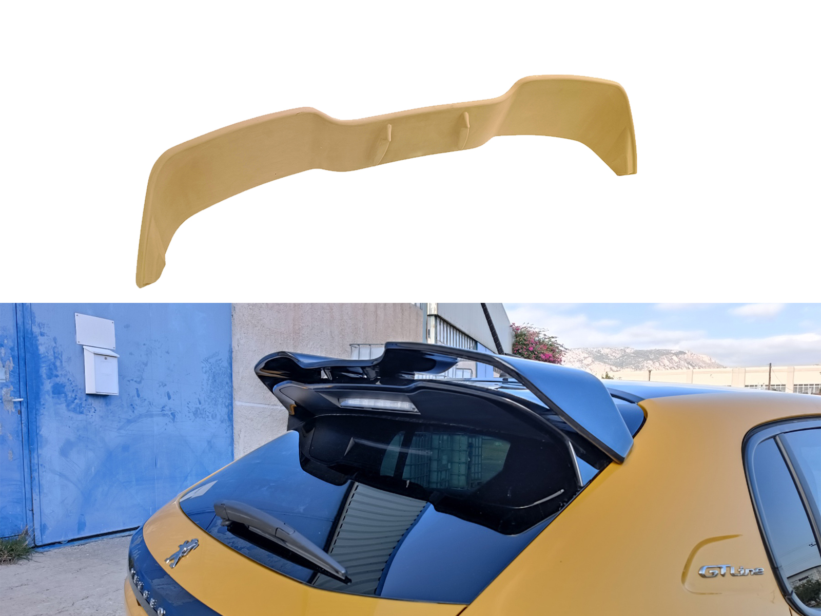 Motordrome - Αεροτομή Οροφής V.3 για Peugeot 208 Mk2 (2019-) - 1 Τεμ.  (A-484)