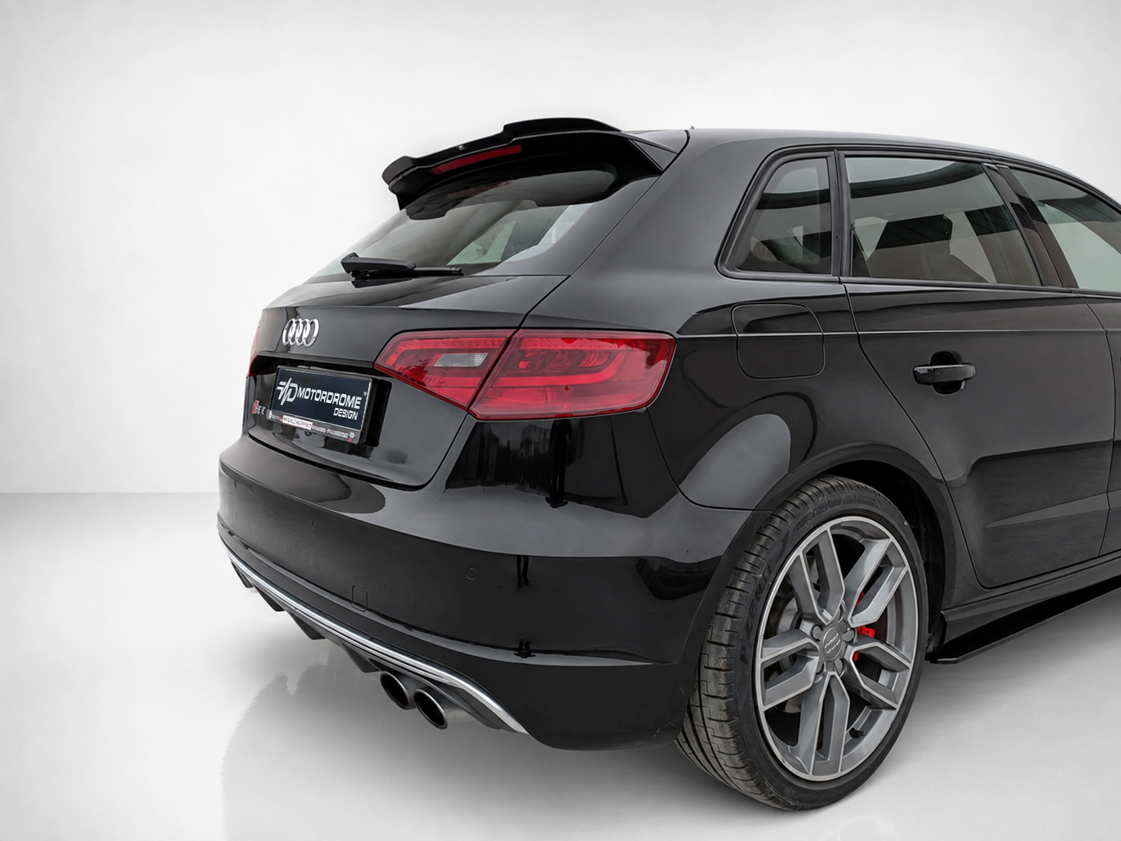 MOTORDROME - Επιπρόσθετη Αεροτομή Για Audi S3 / A3 S-line 8V / 8V Fl Hatchback / Sportback - 1 Τεμ.  (A-487) - Thumbnail 9