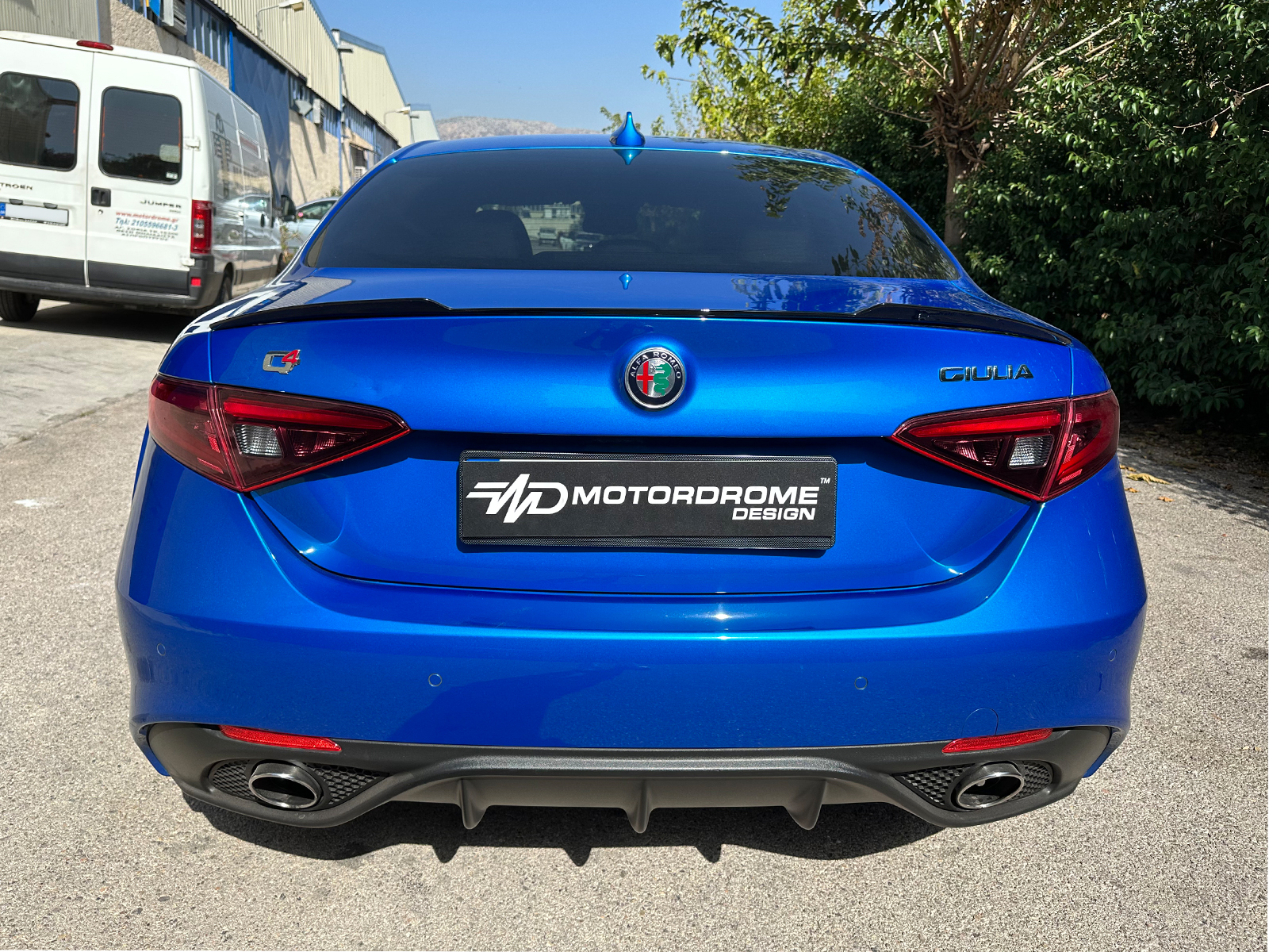 Motordrome - Αεροτομή για Alfa Romeo Giulia - 1 Τεμ.  (A-491)