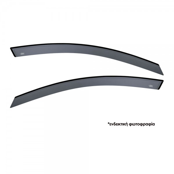 ΖΕΥΓΑΡΙ ΜΠΡΟΣΤΙΝΟΙ ΑΝΕΜΟΘΡΑΥΣΤΕΣ ΓΙΑ JEEP WRANGLER JL IV 5D 2019+ ΑΠΟ ΕΥΚΑΜΠΤΟ ΧΥΤΟ ΑΚΡΥΛΙΚΟ ΓΥΑΛΙ (CAST ACRYLIC GLASS) DGA - 2 ΤΕΜ.