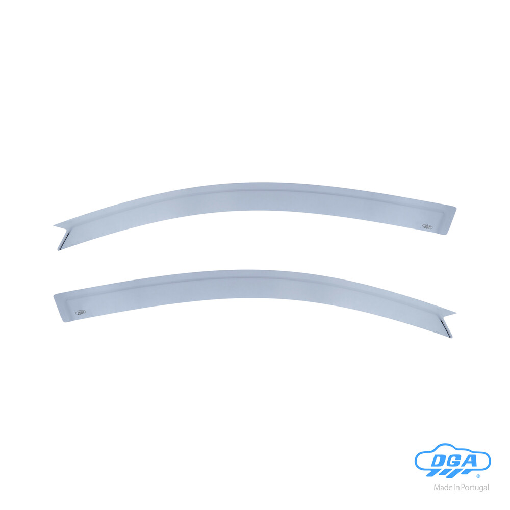 Ζευγαρι Μπροστινοι Ανεμοθραυστες Για Toyota Avensis 4D/5D Sedan 2003-2009 Απο Ευκαμπτο Χυτο Ακρυλικο Γυαλι (cast Acrylic Glass) DGA Εξωτερικοι Αυτοκολλητοι- 2 Τεμ.