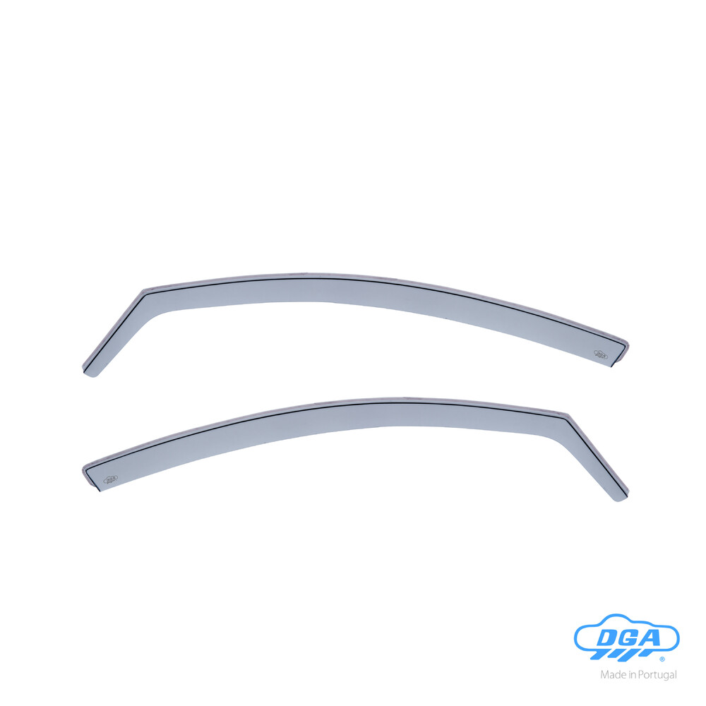 Ζευγαρι Μπροστινοι Ανεμοθραυστες Για Opel Vectra C 4D 2002-2008 Απο Ευκαμπτο Χυτο Ακρυλικο Γυαλι (cast Acrylic Glass) DGA - 2 Τεμ.