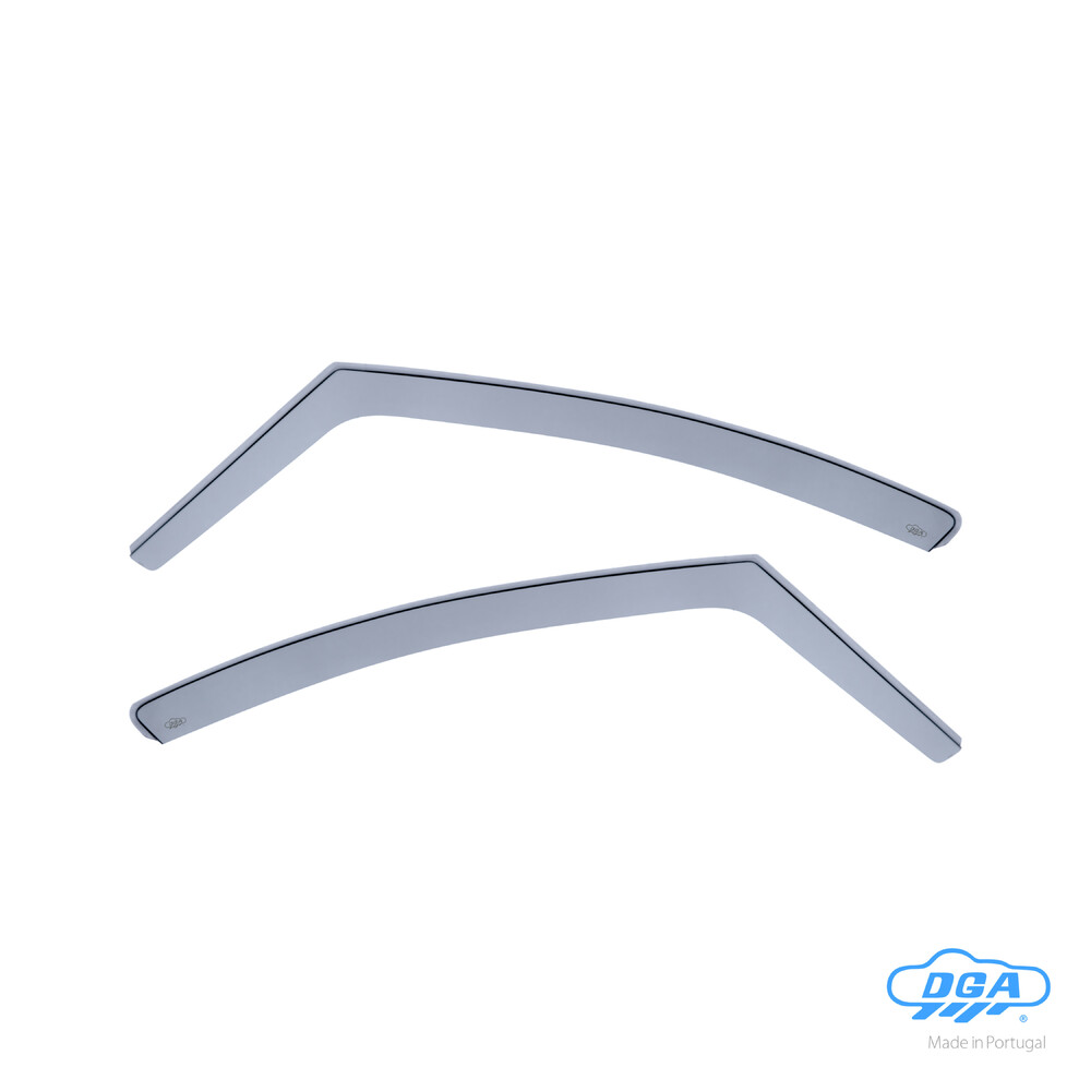 Ζευγαρι Μπροστινοι Ανεμοθραυστες Για Peugeot 308 5D 2007-2013 Απο Ευκαμπτο Χυτο Ακρυλικο Γυαλι (cast Acrylic Glass) DGA - 2 Τεμ.