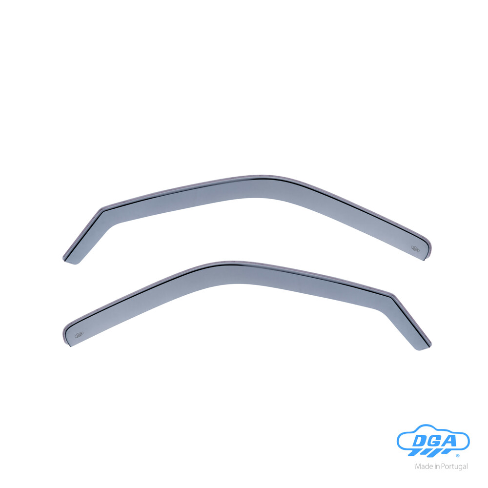 Ζευγαρι Μπροστινοι Ανεμοθραυστες Για Vw Golf 3 / Vento 4D/5D 1991-1998 Απο Ευκαμπτο Χυτο Ακρυλικο Γυαλι (cast Acrylic Glass) DGA - 2 Τεμ.
