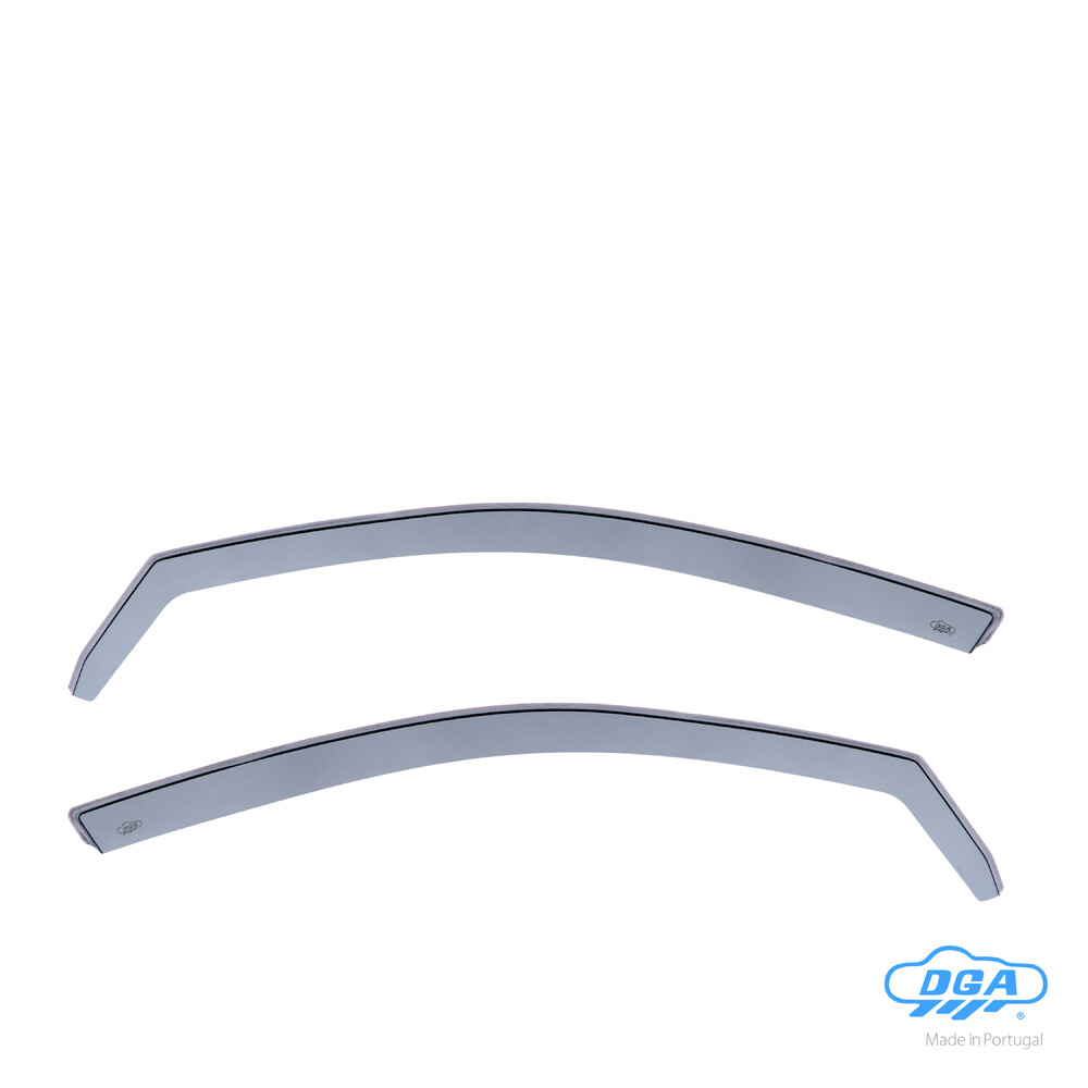 Ζευγαρι Μπροστινοι Ανεμοθραυστες Για Vw Jetta 4D/5D 08/2005+ / Golf 5/6 5D Τυπου Variant 2005+ Απο Ευκαμπτο Χυτο Ακρυλικο Γυαλι (cast Acrylic Glass) DGA - 2 Τεμ.