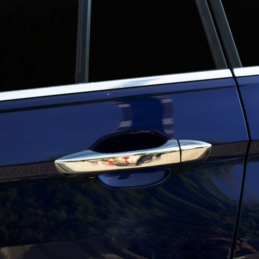 Χερουλια Πορτας Για Vw Tiguan 2016+ Χρωμιο Μεταλλικα S-DIZAYN - 4 Τεμ.