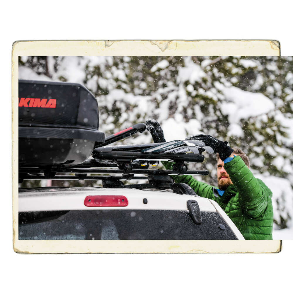 Βαση Σκι Οροφης Fatcat 4 Evo Black 4 Ζευγαρια Σκι / 2 Snowboard YAKIMA Μαυρη 57CM Υακιμα - Thumbnail 5