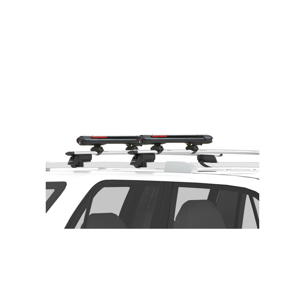Βαση Σκι Οροφης Fatcat 4 Evo Black 4 Ζευγαρια Σκι / 2 Snowboard YAKIMA Μαυρη 57CM Υακιμα - Thumbnail 8