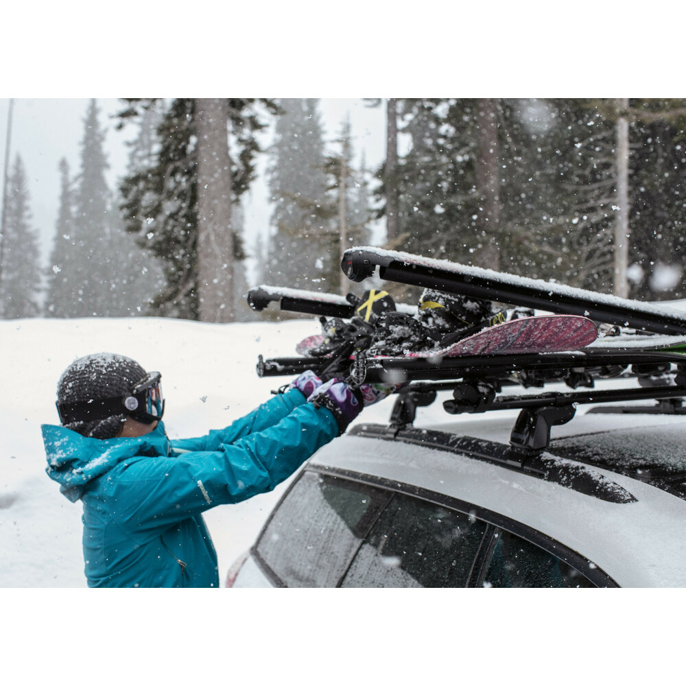 Βαση Σκι Οροφης Fatcat 6 Evo Black 6 Ζευγαρια Σκι / 4 Snowboard YAKIMA Μαυρη 82,5CM Υακιμα - Thumbnail 6