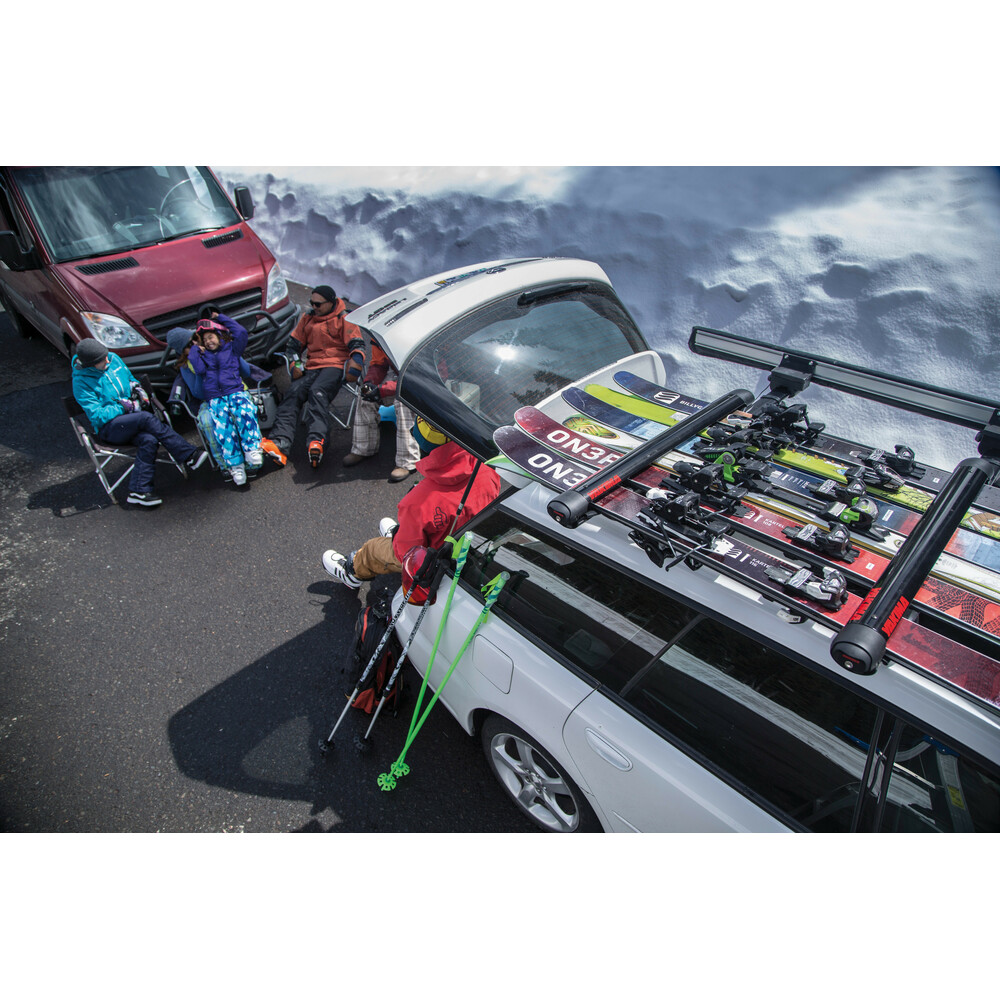 Βαση Σκι Οροφης Fatcat 6 Evo Black 6 Ζευγαρια Σκι / 4 Snowboard YAKIMA Μαυρη 82,5CM Υακιμα - Thumbnail 7