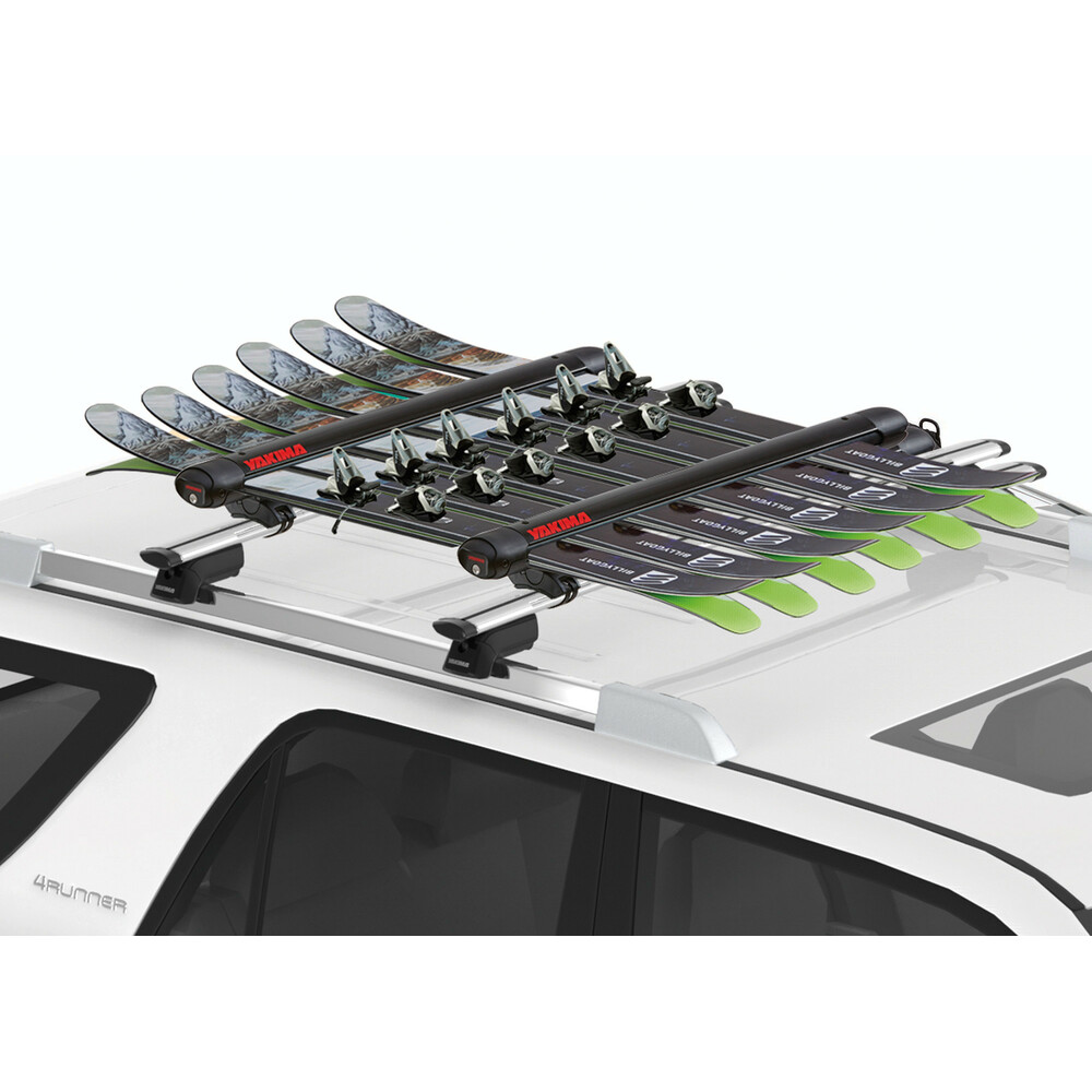 Βαση Σκι Οροφης Fatcat 6 Evo Black 6 Ζευγαρια Σκι / 4 Snowboard YAKIMA Μαυρη 82,5CM Υακιμα - Thumbnail 9