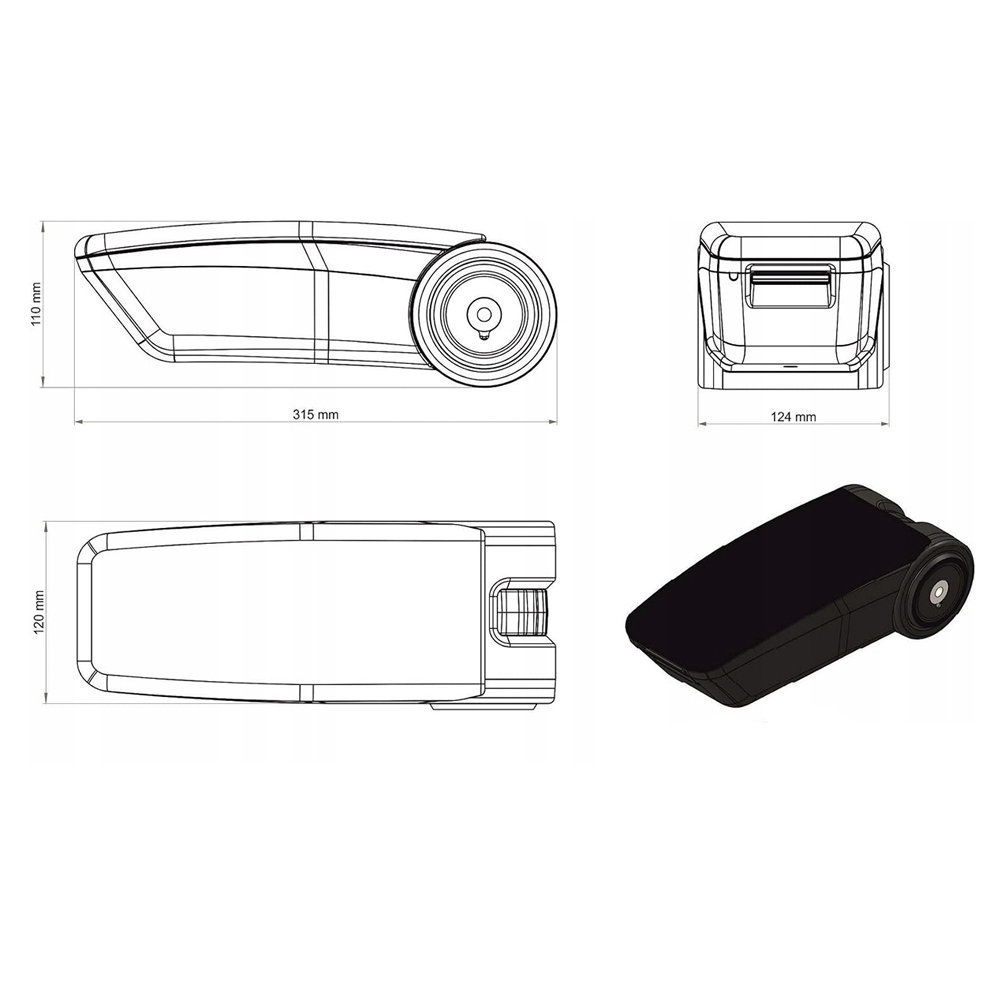Ολοκληρωμένος Τεμπέλης Καθίσματος Armster 3 Plug & Play Για Dacia Duster Lhd 2018-2019 (με Εργοστασιακό Υποβραχιόνιο) Από Πλαστικό Και Vegan Δέρμα Σε Μαύρο Χρώμα RATI - 1 Τεμ. - Thumbnail 6
