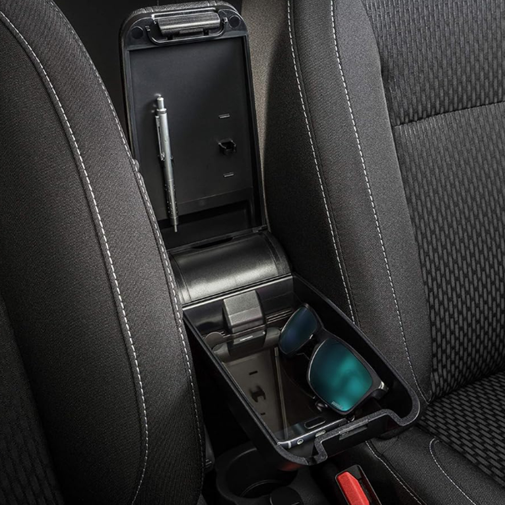 Ολοκληρωμένος Τεμπέλης Καθίσματος Armster 3 Seat Mounted Για Ford Transit Connect Lhd 2018+ Από Πλαστικό Και Vegan Δέρμα Σε Μαύρο Χρώμα RATI - 1 Τεμ. - Thumbnail 4